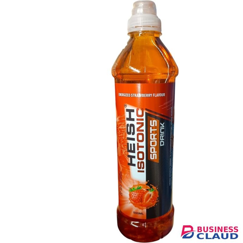 Heish ISOTONIC SPOTS DRINK Energized Strawberry Flavour ELECTROLYTE REPLACEMENT LOW SUGAR CONTENT nk