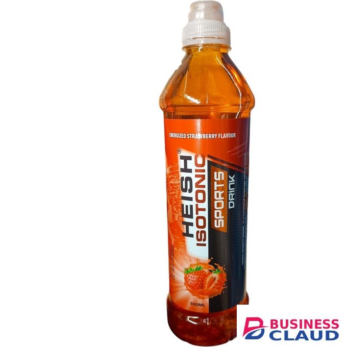 Heish ISOTONIC SPOTS DRINK Energized Strawberry Flavour ELECTROLYTE REPLACEMENT LOW SUGAR CONTENT nk