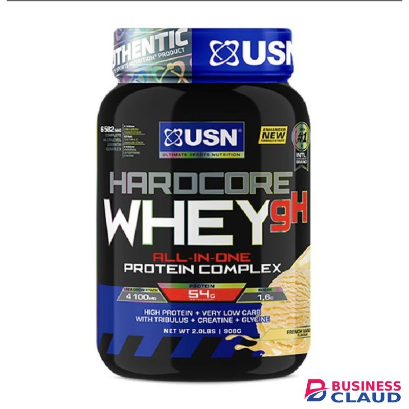 USN HARDCORE WHEY GH FRENCH VANILLA SMOOTHIE 908G