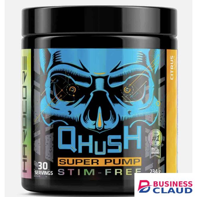 Qhush Super Pump Stim Free Pre Workout