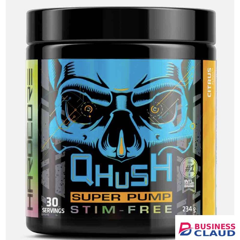 Qhush Super Pump Stim Free Pre Workout