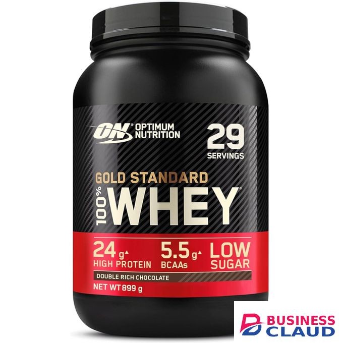 Optimum Nutrition Gold Standard Whey Protein, Muscle Building Powder With Naturally Occurring Glutamine And Amino Acids, Double Rich Chocolate, 29 Servings, 899 G, Packaging May Vary
