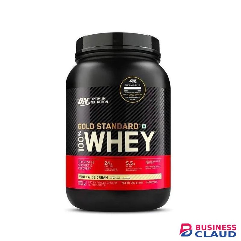 Optimum Nutrition Gold Standard 100% Whey Protein Vanilla Ice Cream