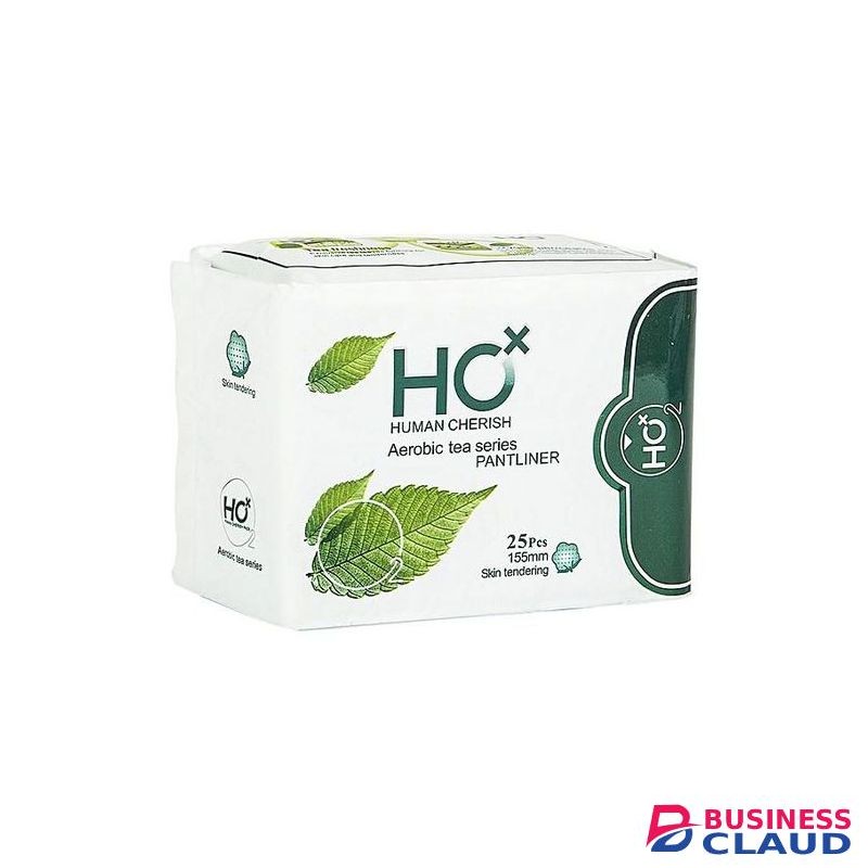 Human Cherish Aerobic Tea Series Panty Liners (155 MM) - 6 Pieces