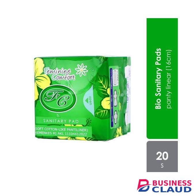 FcBio premium herbal pantyliners