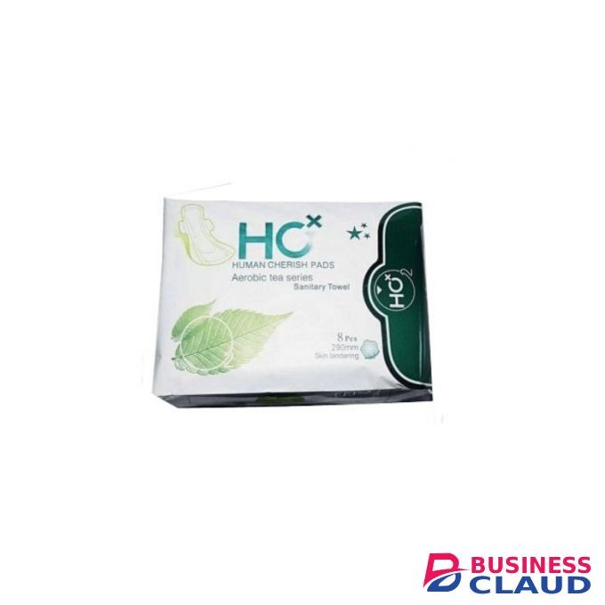 Human Cherish HC Pads Aerobic Tea Series Sanitary Towels-8 Pieces(290mm)