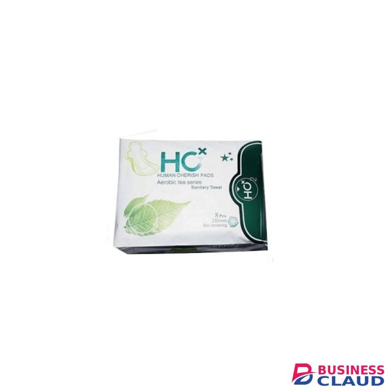 Human Cherish HC Pads Aerobic Tea Series Sanitary Towels-8 Pieces(290mm)