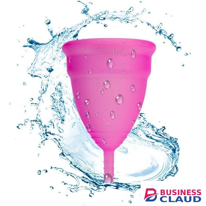Pink Reusable Menstrual Cup Silicone Medical Grade Economical Alternative To Sanitary Napkins Periods Cup