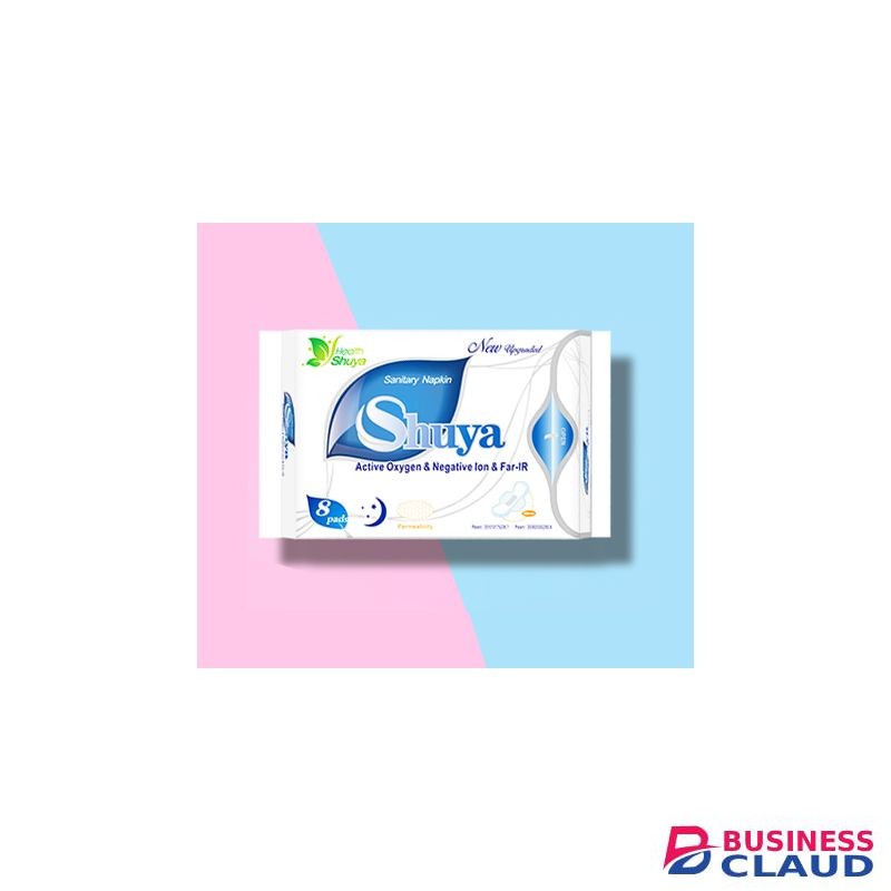 Anion Overnight Maxi Pads For Women With Wings For Heavy Flow, Herbal Scented,Size 285mm