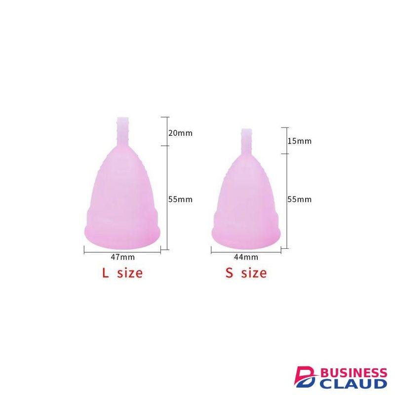 Purple Reusable Menstrual Cup Silicone Medical Grade Economical Alternative To Sanitary Napkins Periods Cup