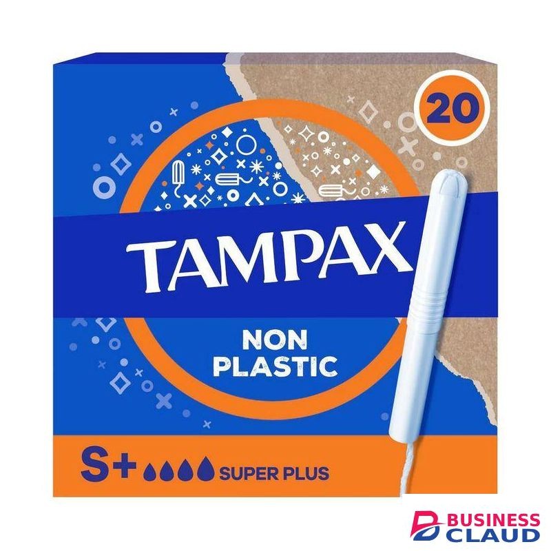Tampax Super+ Tampons With Cardboard Applicator