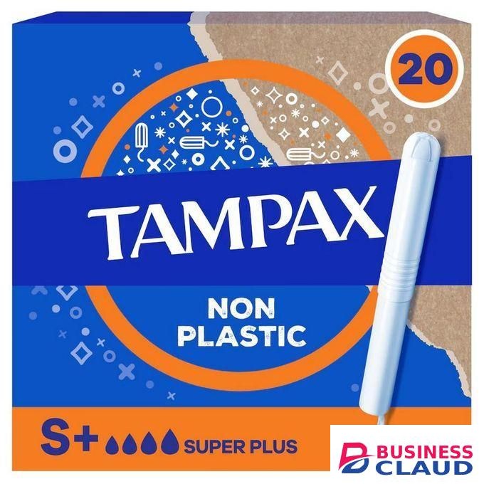Tampax Super+ Tampons With Cardboard Applicator