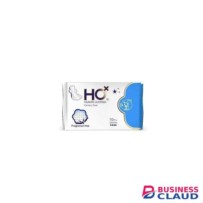 Human Cherish Fragrance Free Sanitary Pads 10pc