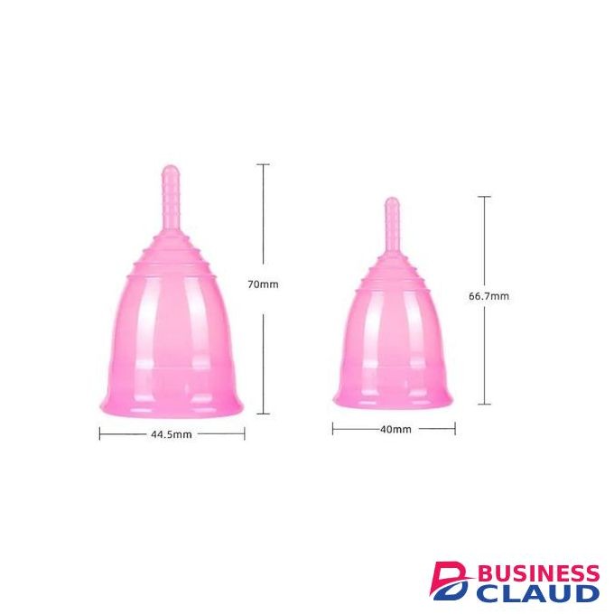 Reusable Menstrual Cup Silicone Medical Grade Economical Alternative To Sanitary Napkins Periods Cup
