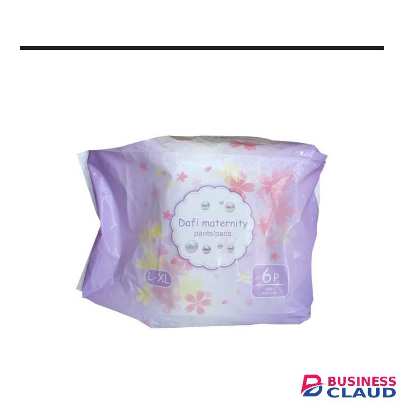 Dafi Disposable Maternity Pants/Pads - 6 PCs ( L-XL)