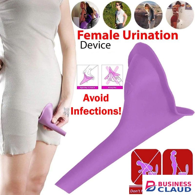 Female Urine Wee Funnel Portable Woman Ladies She Urinal Camping Travel Loo Pee Susu Cup (Avoid Urinary Infections)