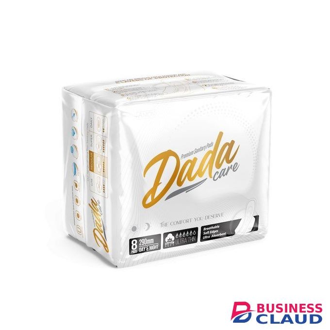 Dadacare Plus PREMIUM SANITARY PADS - 290mm - 4 PACK