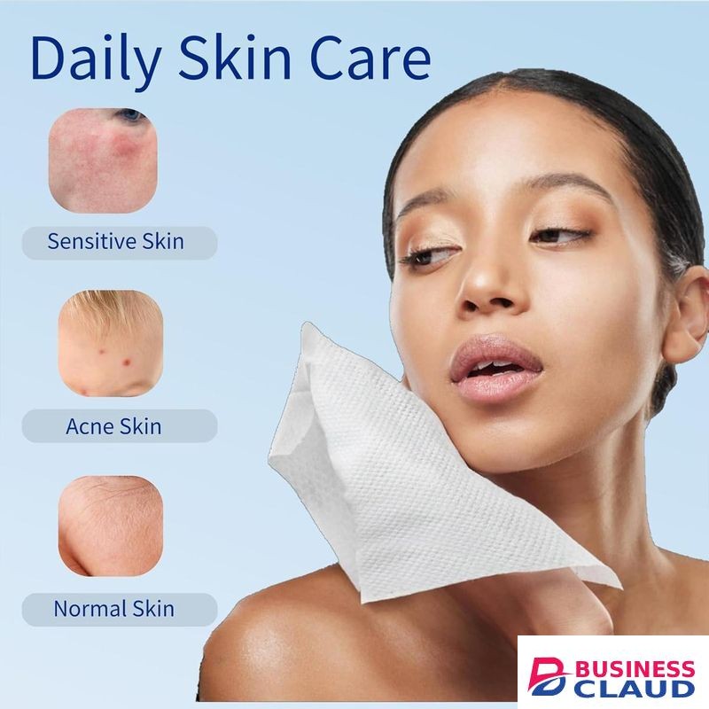 Face Wipes Portable Compressed Towels – Disposable Travel Face & Hand Towels (14pcs, White) Individually Wrapped, Soft & Eco-Friendly