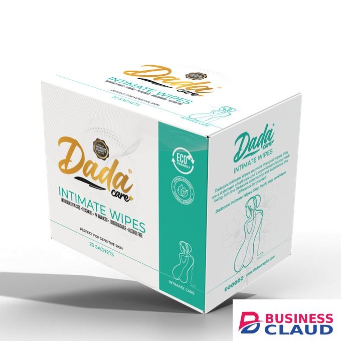 Dadacare Plus INTIMATE WIPES - FLUSHABLE