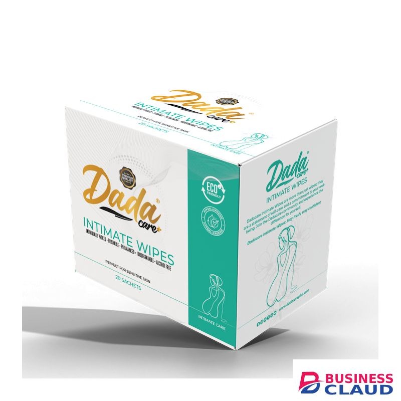 Dadacare Plus INTIMATE WIPES - FLUSHABLE
