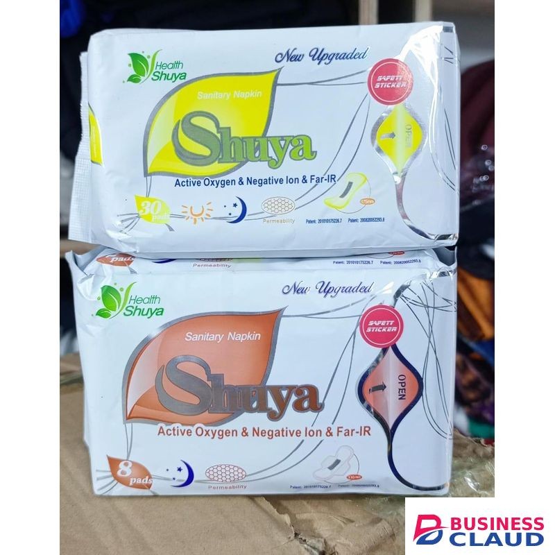 Anion sanitary napkins Heavy Flow Maternity Pads- Ultra Night (super long)+30PCS Pant Liners