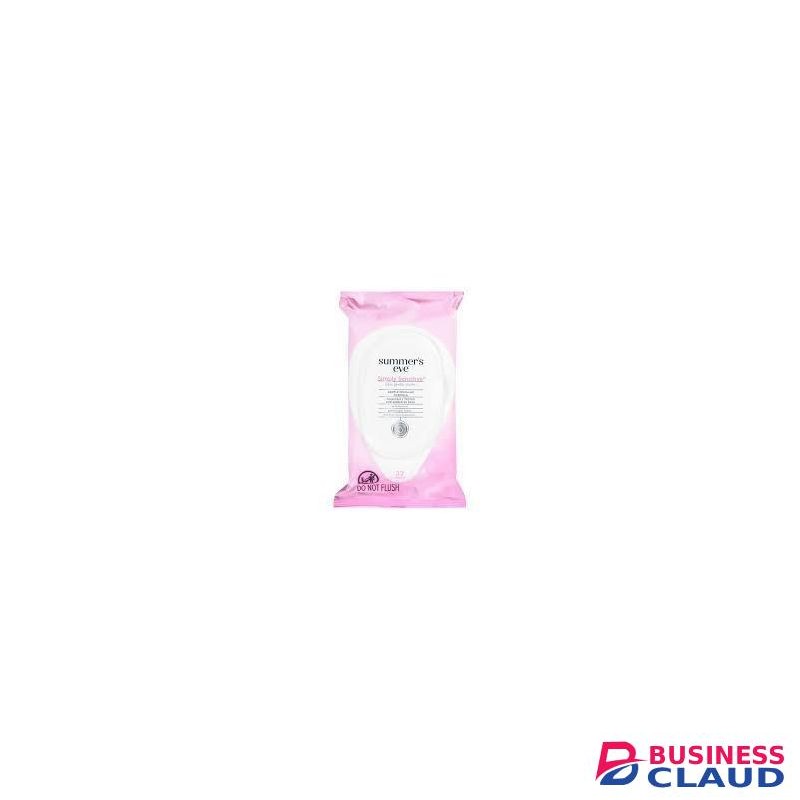 Summer's Eve simply Sensitive Daily Gentle Feminine Wipes, Removes Odor, pH balanced, 32 count