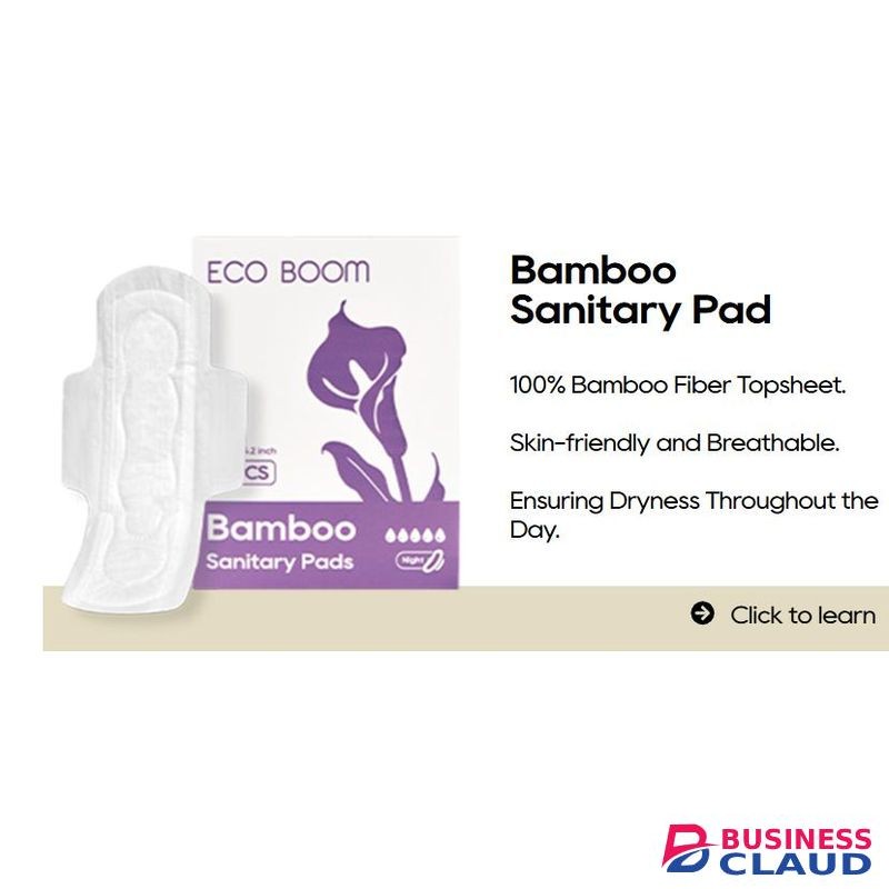 ECO BOOM Bamboo Sanitary Pads
