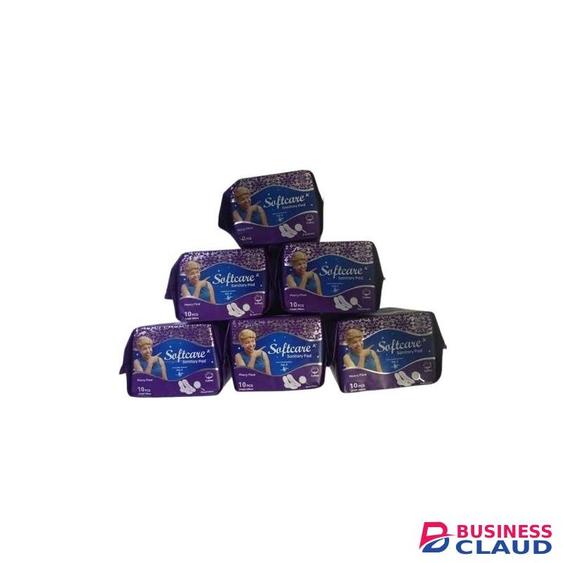 Softcare Maxi Thick Sanitary Pads for Day & Night