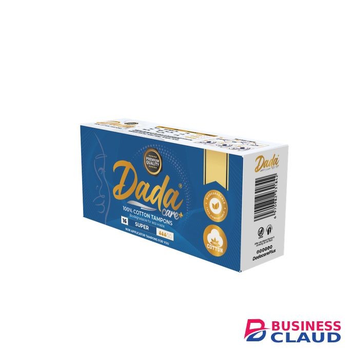 Dadacare Plus COTTON SUPER TAMPONS