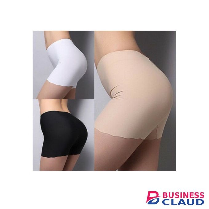 Seamless Short Silk Bikers