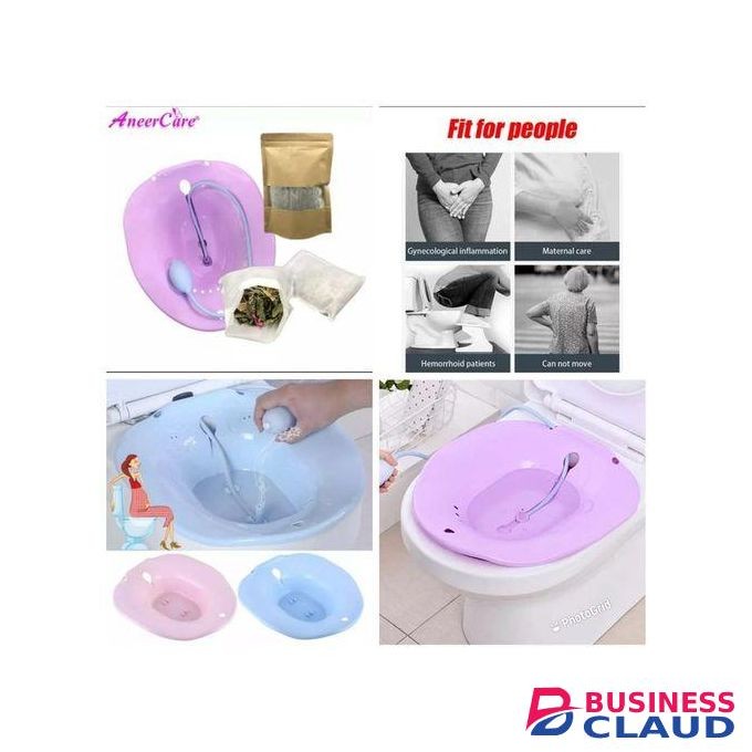 Sitz Bath Hip Bath Tub Flusher Bath Basin Fumigation Bathtub For Maternity Pregnant Women Hemorrhoids Patients Toilet Bathroom