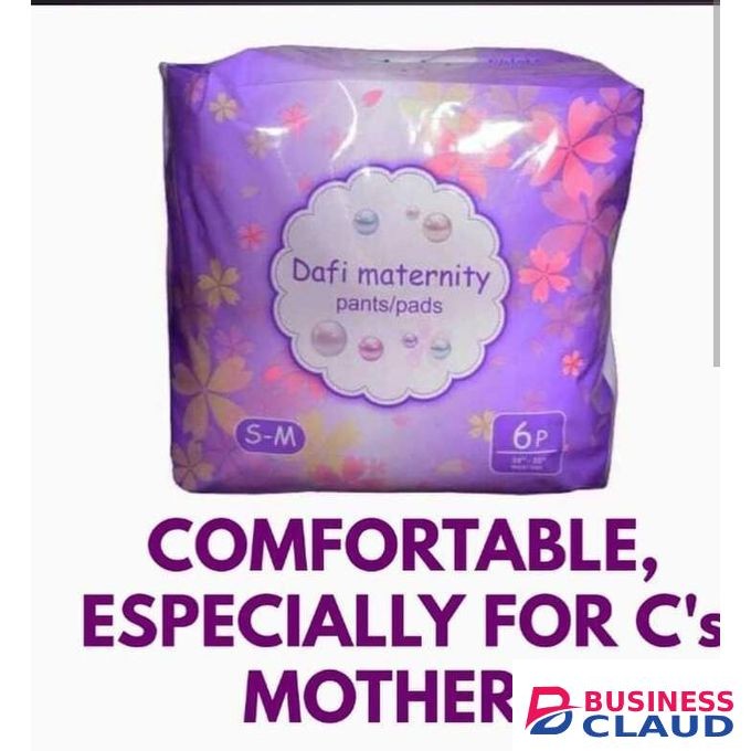 Dafi Disposable Maternity Pants/Pads - 6 PCs( M-L))