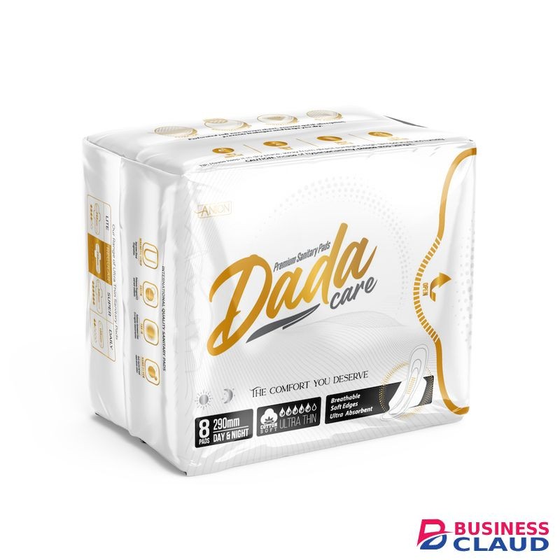 Dadacare Plus PREMIUM SANITARY PADS - 290mm - 12 PACK