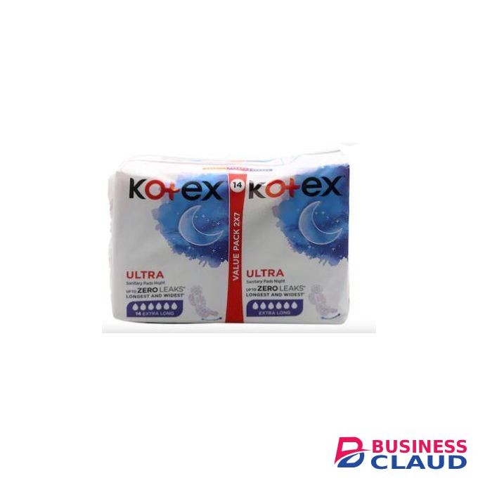 KOTEX ULTRATHIN NIGHT DUOS 16'S