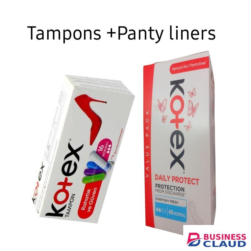 Kotex Good Feel Tampons Normal 16ps+40ps Normal Panty Liners