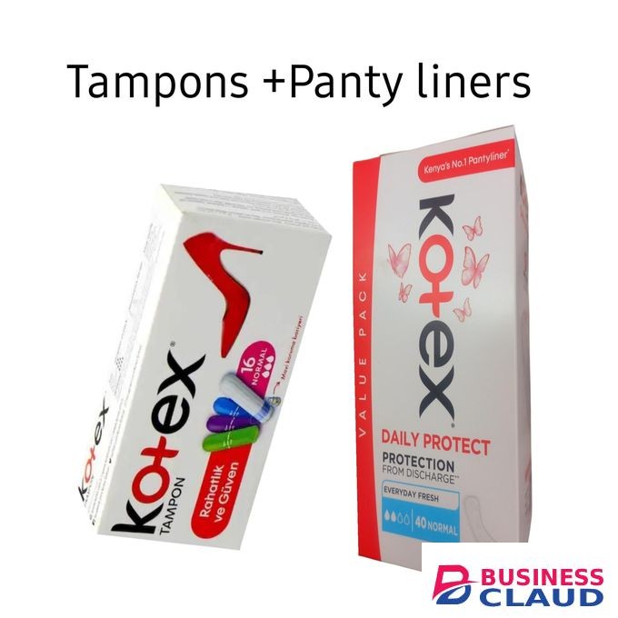 Kotex Good Feel Tampons Normal 16ps+40ps Normal Panty Liners