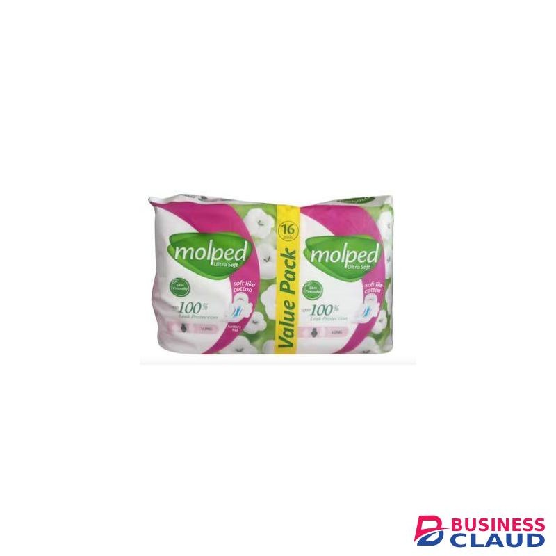 Molped sanitary Pads Ultra Soft 16S