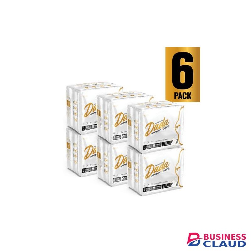 Dadacare Plus PREMIUM SANITARY PADS - 290mm - 6 PACK