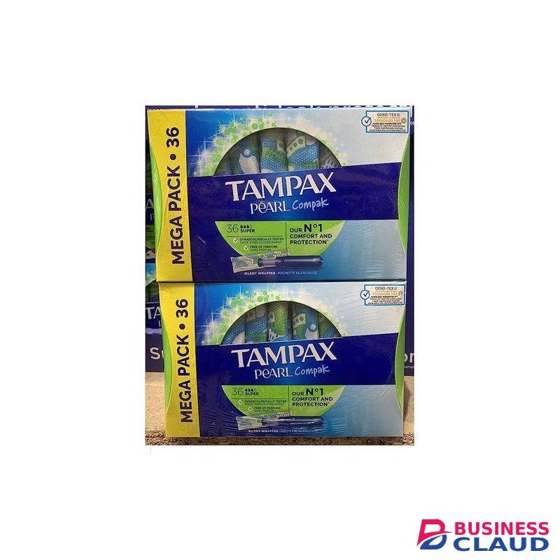 Tampax Compak Pearl Super Pack 36