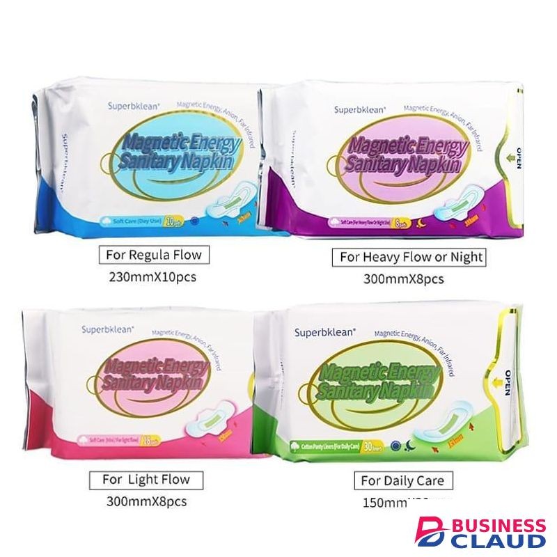 Longrich Full Cycle Sanitary Care Bundle – Normal + Night + Light + Pantyliners (4 Packs)”