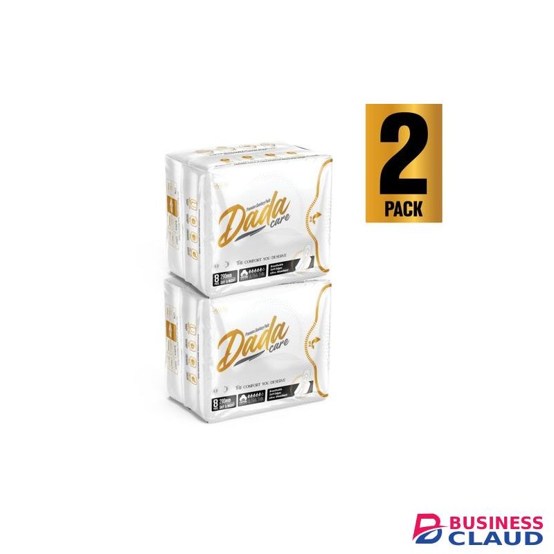Dadacare Plus PREMIUM SANITARY PADS - 290mm - 2 PACK