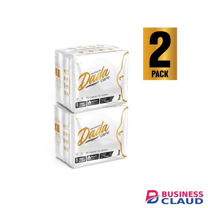 Dadacare Plus PREMIUM SANITARY PADS - 290mm - 2 PACK