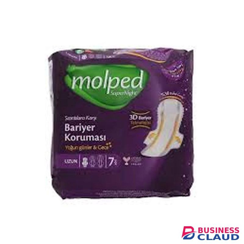 Molped Super Night Pads – Extra Protection Overnight Sanitary Pads