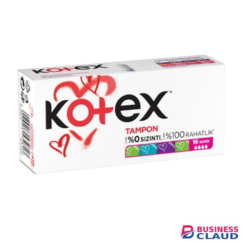 Kotex Tampons – Comfortable & Reliable Protection, 16 Count
