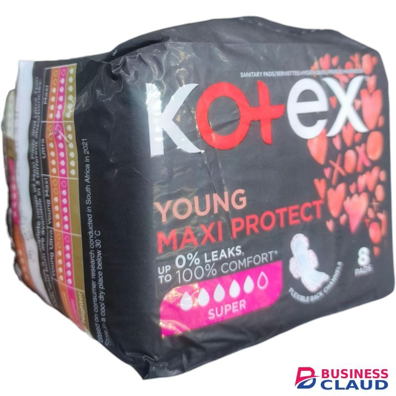 Feminine Young Maxi Protect Super 8s by Kotex