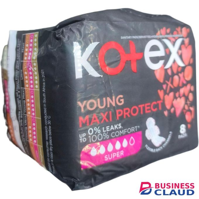 Feminine Young Maxi Protect Super 8s by Kotex
