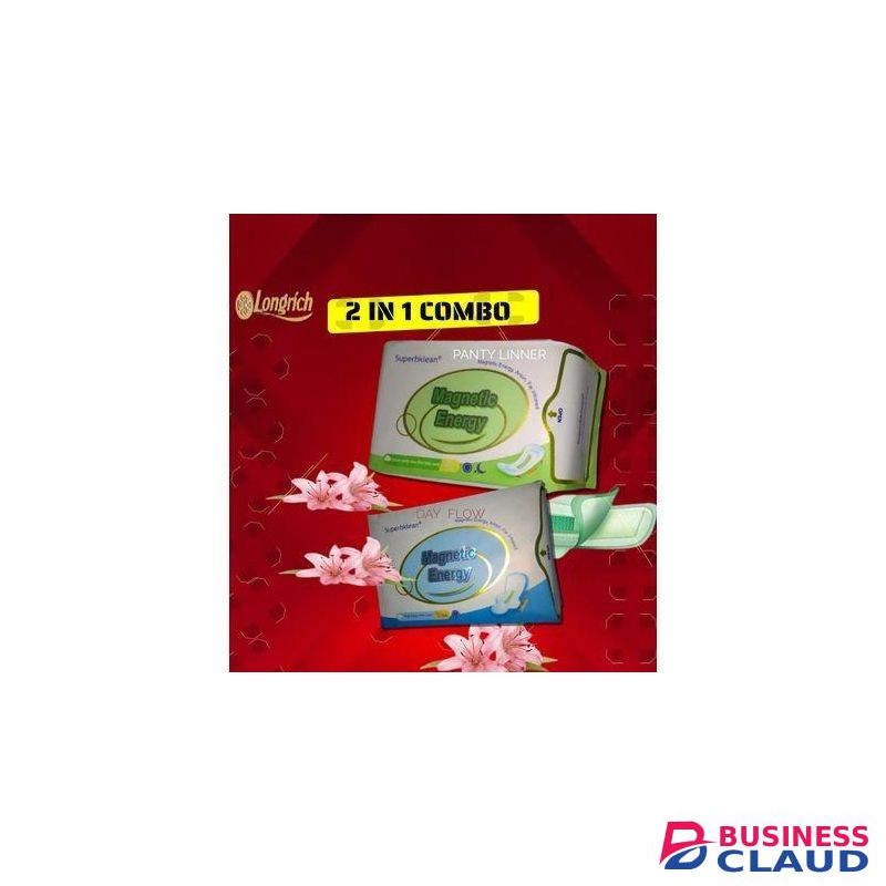 Longrich SUPERBKLEAN 2 in1 Combo( day use and liners)