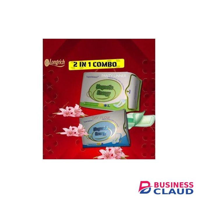 Longrich SUPERBKLEAN 2 in1 Combo( day use and liners)