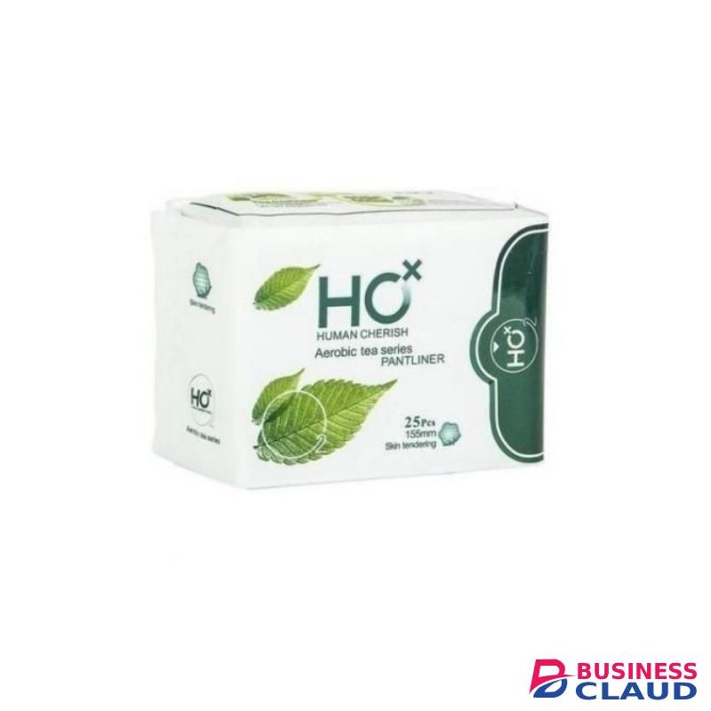 Human Cherish Aerobic Tea Skin Tendering Pantliners-25pcs