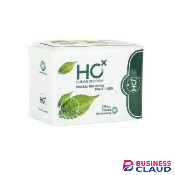 Human Cherish Aerobic Tea Skin Tendering Pantliners-25pcs
